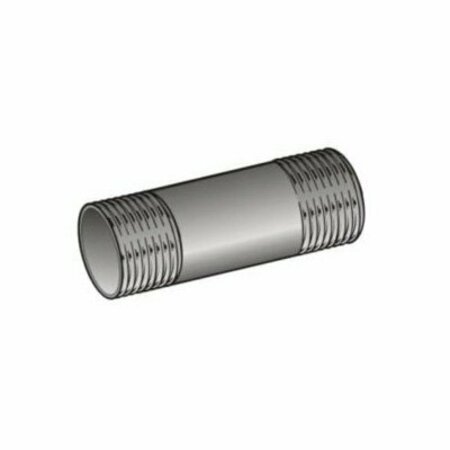 PANNEXT FITTINGS PanNext NB-0780 Pipe Nipple, 3/4 in, Steel, SCH 40 Schedule, 8 in L 584-080HN